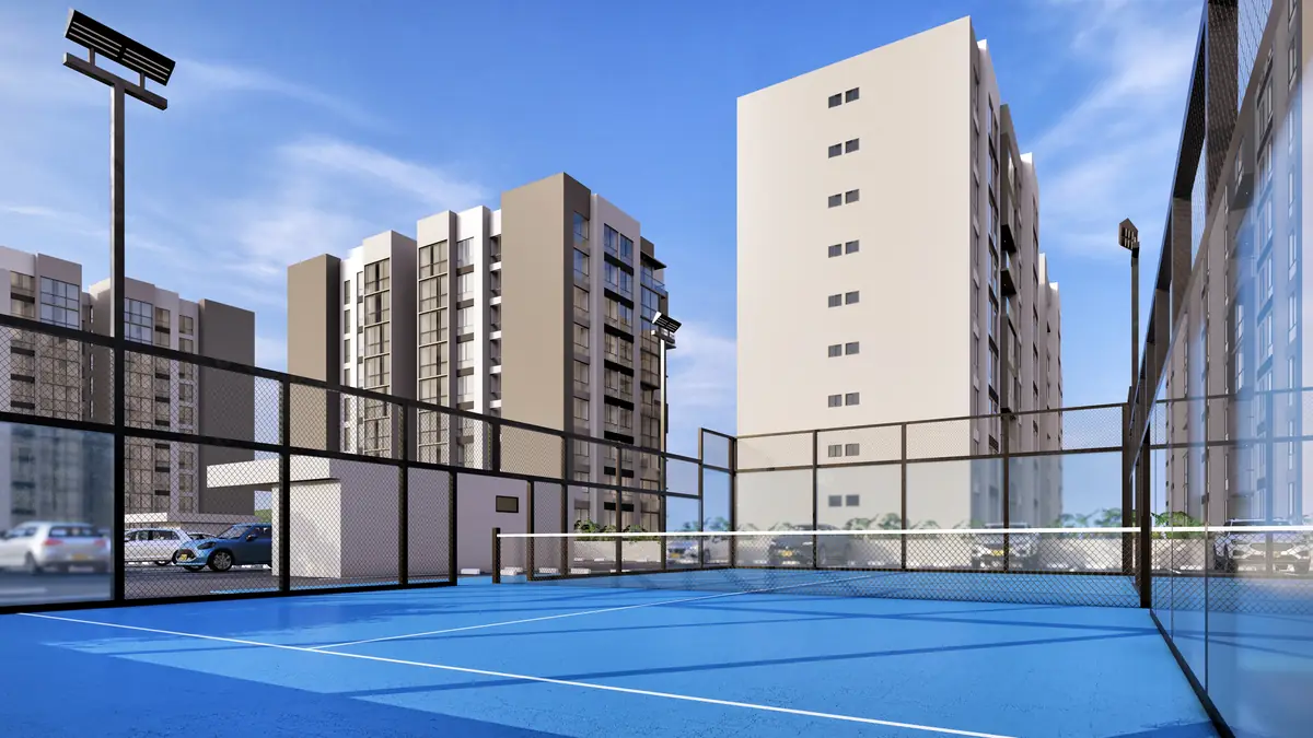 Cancha de pádel